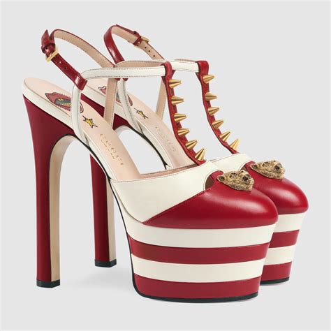 gucci platform.heels